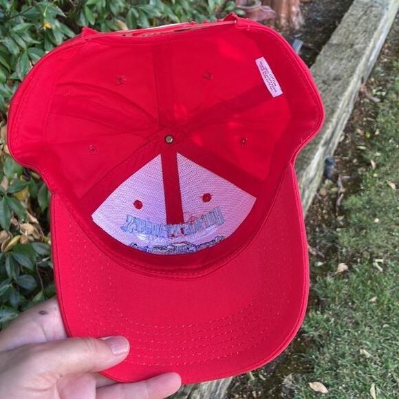 Hot August Nights Participant 2001 Embroidered Red Hat Cap 15th Anniversary - Picture 8 of 10